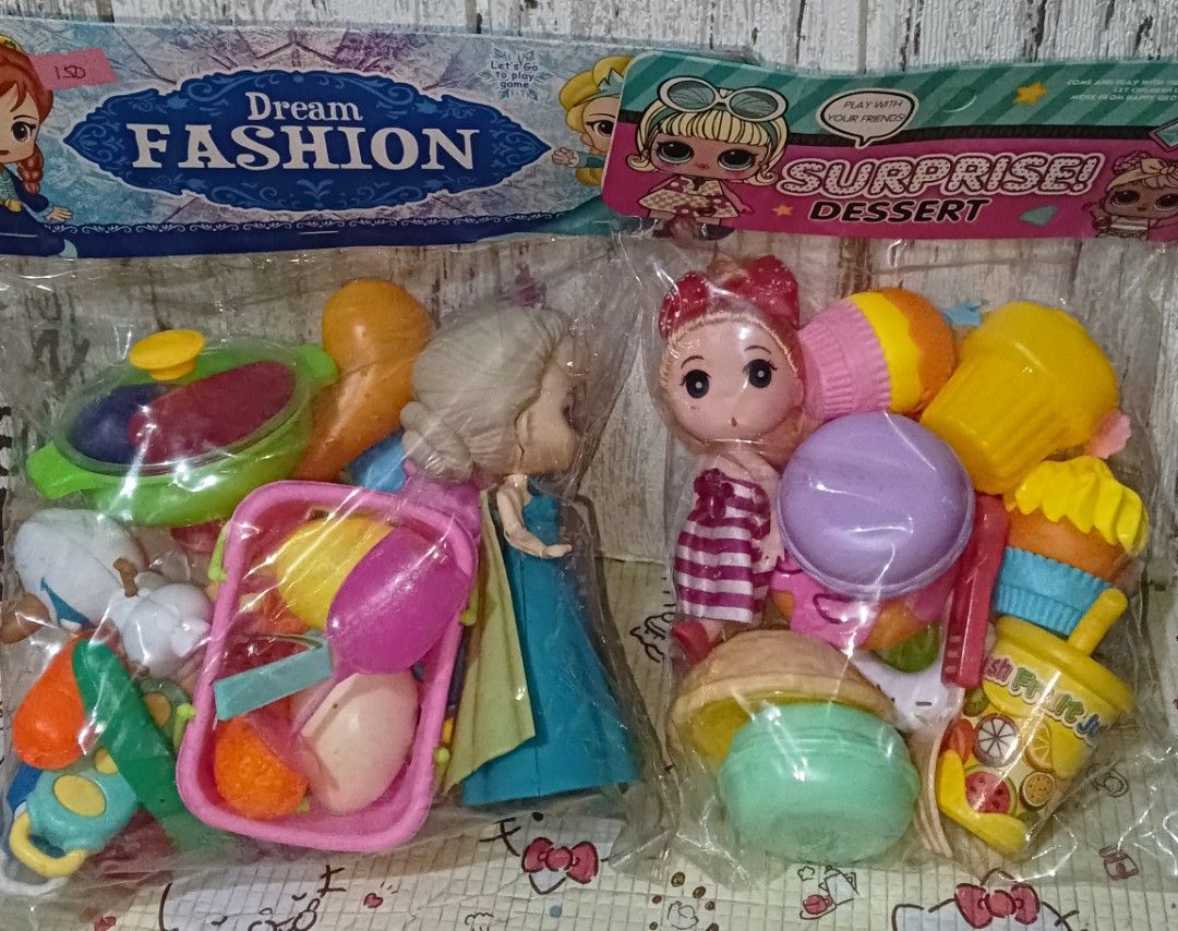 KITCHEN SET FOOD SET AND DOCTOR SET (Category: Kids Toys) located in Pasig City. Submitted by benildarustia18 (Listing ID 1316736867, Image 3). Description: ALL SALE 145 .OO PER PACK . PAUBOS SALE ALL BRANDNEW TOYS. LIMITED STOCK ONLY..