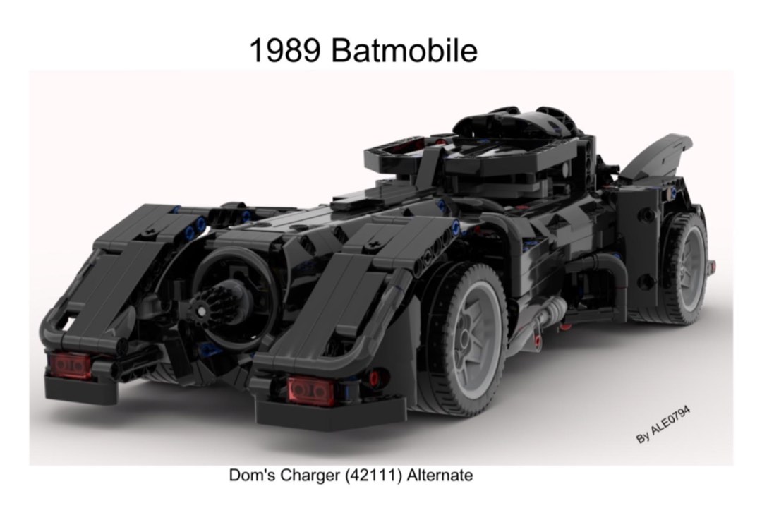 Lego batmobile 1989 moc clearance