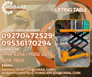 Hydraulic Lifting Table 500 kg Capacity, Commercial & Industrial ...