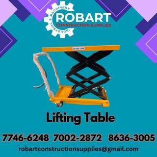 Hydraulic Lifting Table 500 kg Capacity, Commercial & Industrial ...