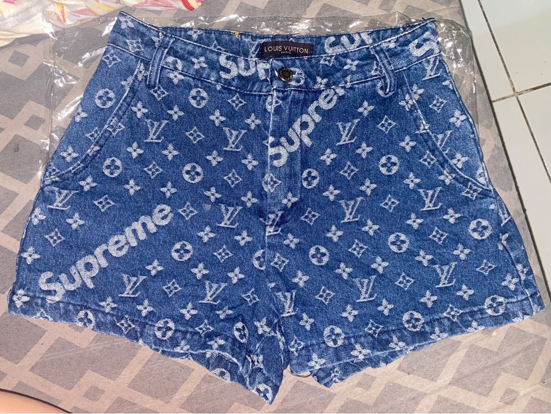 Supreme louis vuitton shorts cheap
