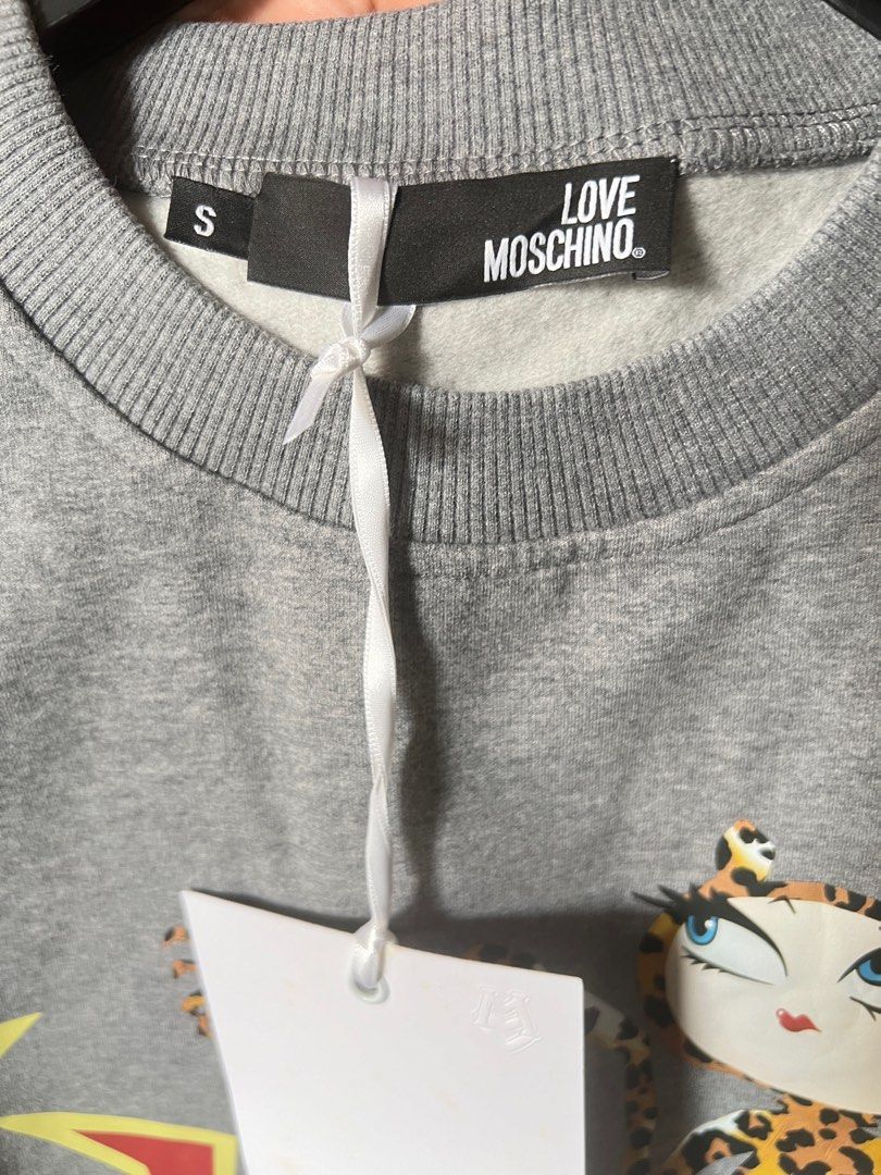 Love Moschino T Shirt Size S Women s Fashion Tops Shirts on Carousell