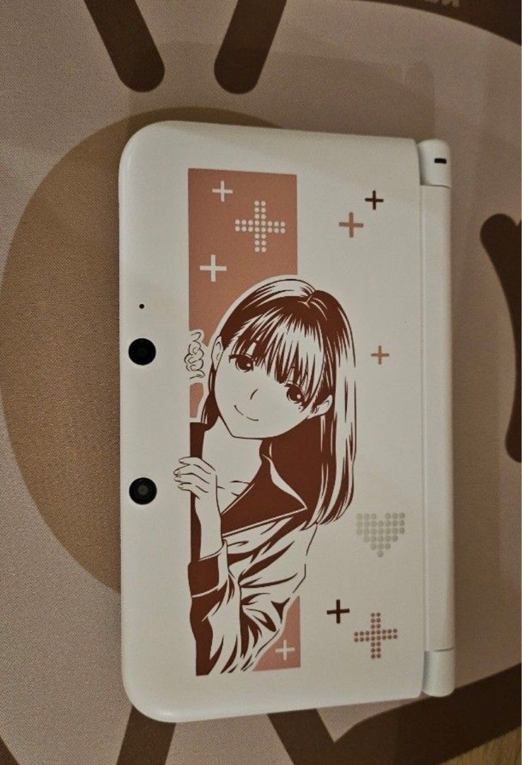 LOVE PLUS PLUS 3DS LL (Category: Nintendo) located in Quezon City. Submitted by punkunean (Listing ID 1310647636, Image 2). Description: New Love Plus Plus Nene Delux 3DSLL Complete Set Jailbroken, comes with screen protector. Device is 100% no damage. Lalamove/ Grab/ Meetup only.