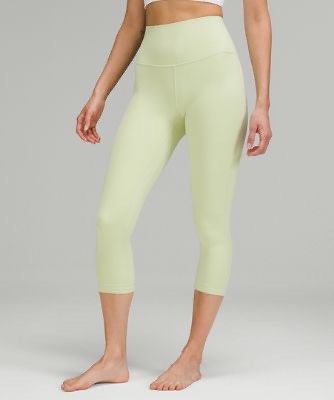 Lululemon high waisted crop leggings clearance