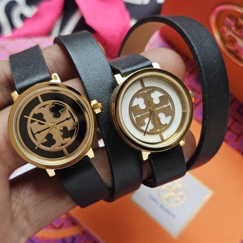 Mr TORY BURCH Reva Double Strap TBW4033 Black Women Watch ORIGINAL Women s Fashion Watches Accessories Watches on Carousell