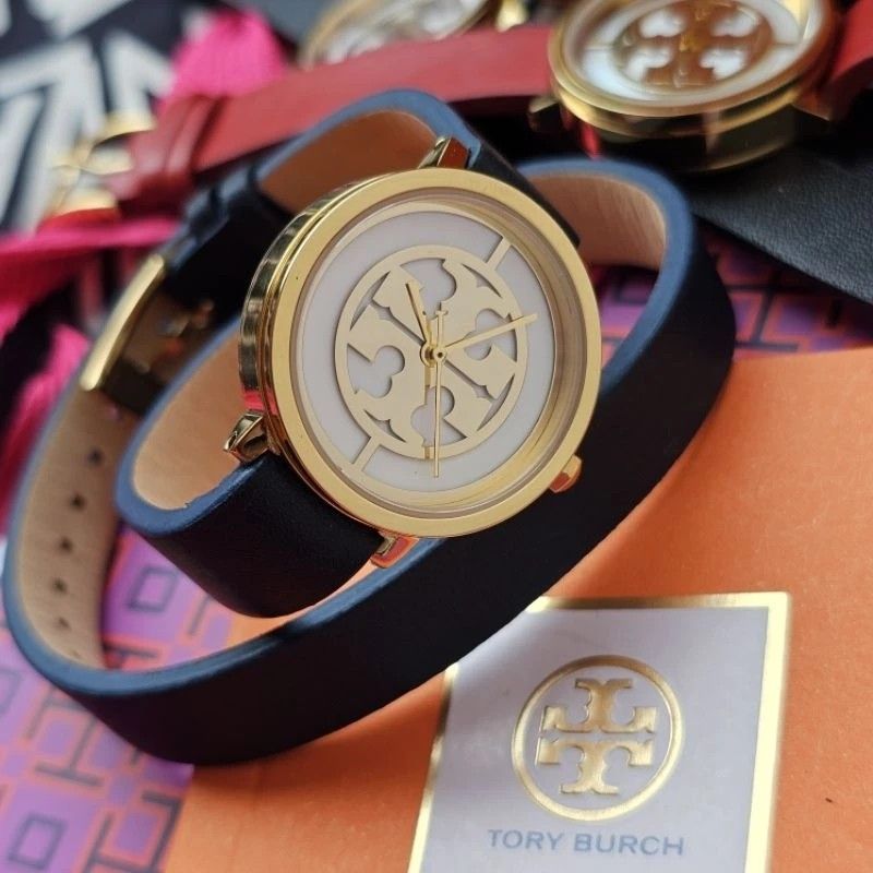 Tory burch watch double strap cheap