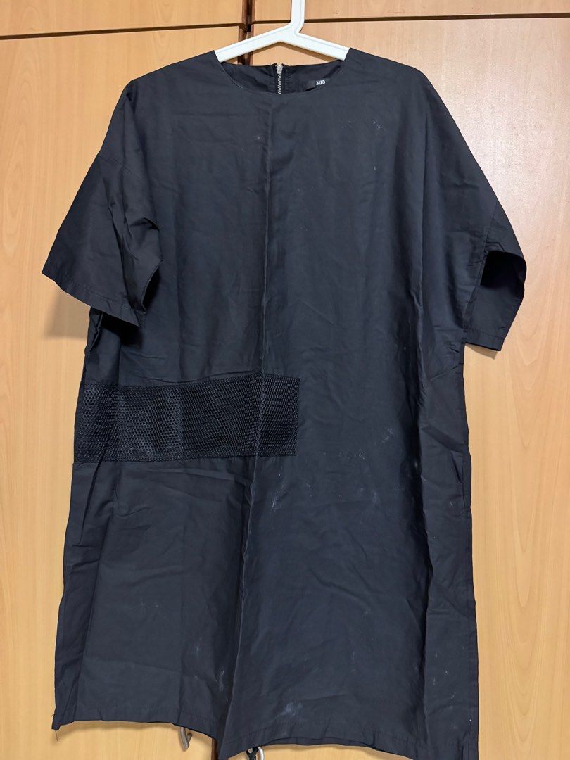 Muji Japanese Oversized Black Dress Women s Fashion Dresses Sets Dresses on Carousell