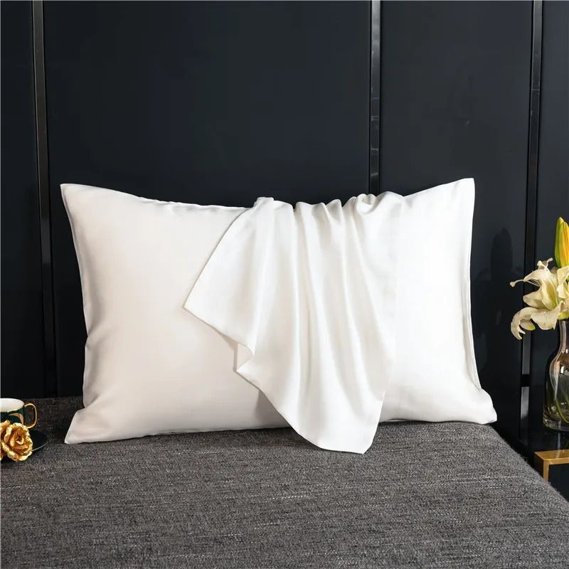 Natural Mulberry Silk Pillowcase Solid Color Envelope Pillow Case Bedding Sleeping Pillow Cover 50X70 Pillow Case Cover Carousell