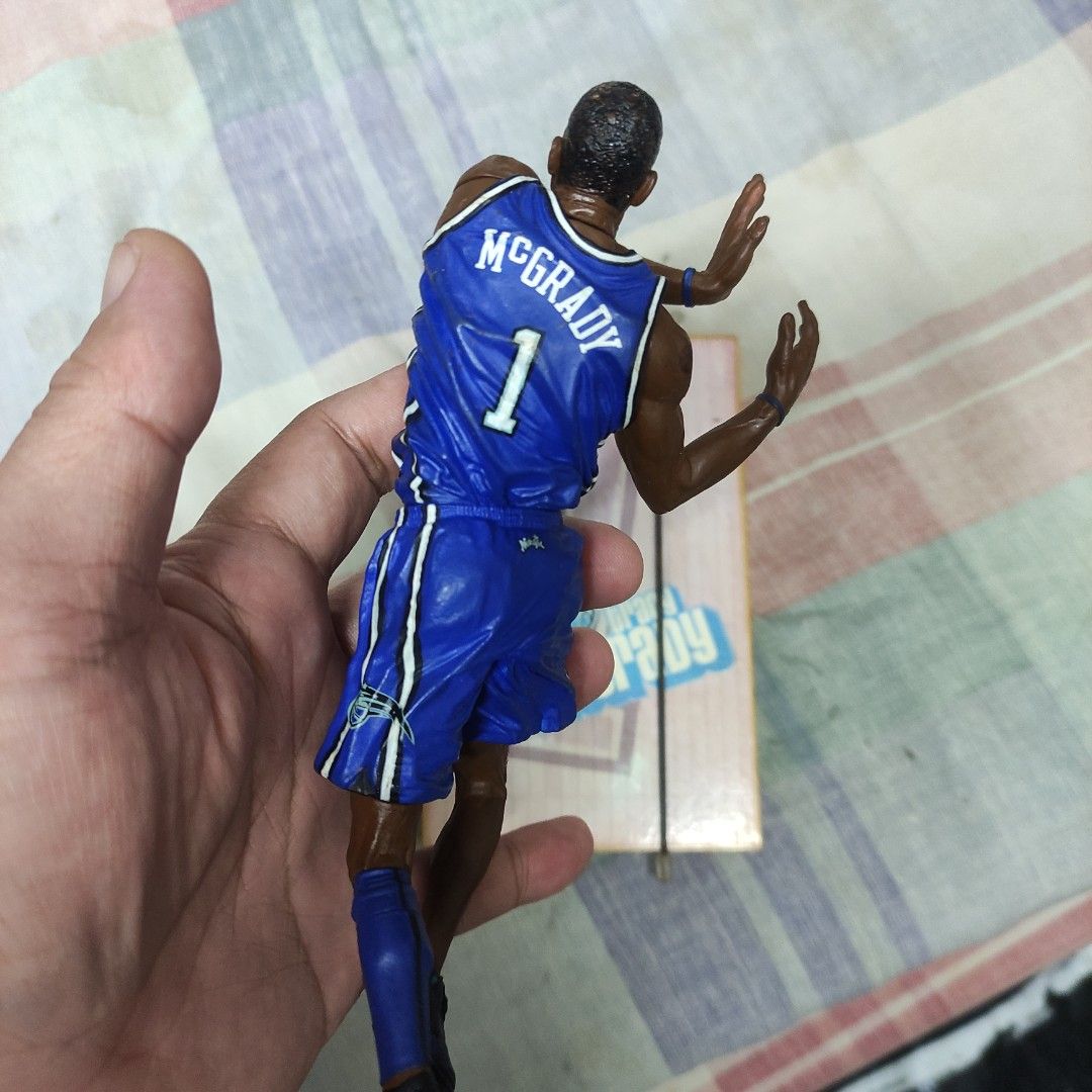 NBA MCFARLANE TRACY MCGRADY LOOSE (Category: Figurines & Statues) located in Quezon City. Submitted by 4saleonly (Listing ID 1316655334, Image 3). Description: loose figure no ball faded base sticker rusted peg stand gcash/bdo payments delivery via lalamove/grab no meetups please thanks.