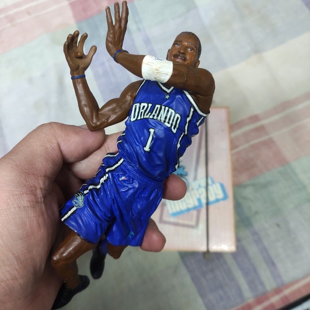 NBA MCFARLANE TRACY MCGRADY LOOSE (Category: Figurines & Statues) located in Quezon City. Submitted by 4saleonly (Listing ID 1316655334, Image 2). Description: loose figure no ball faded base sticker rusted peg stand gcash/bdo payments delivery via lalamove/grab no meetups please thanks.