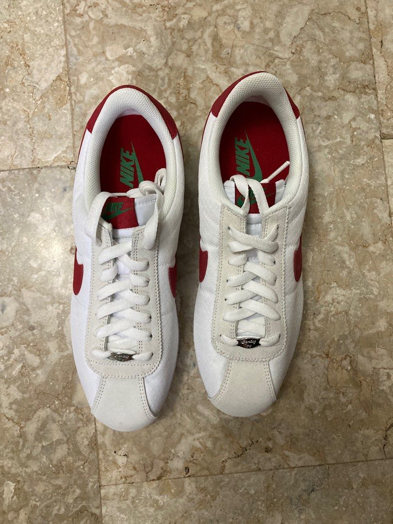 White red green nike cortez online
