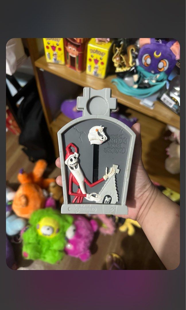 Nightmare before christmas coin holder (Category: Character Goods) located in Mandaluyong City. Submitted by catchlo23 (Listing ID 1316797972, Image 1). Description: Like new .
