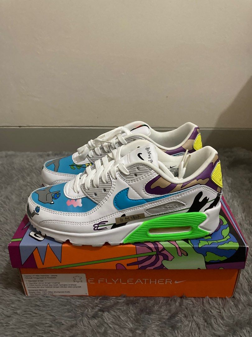 Rouhan Wang Air Force One Flyleather Ruohan Wang Nike Air Max 90