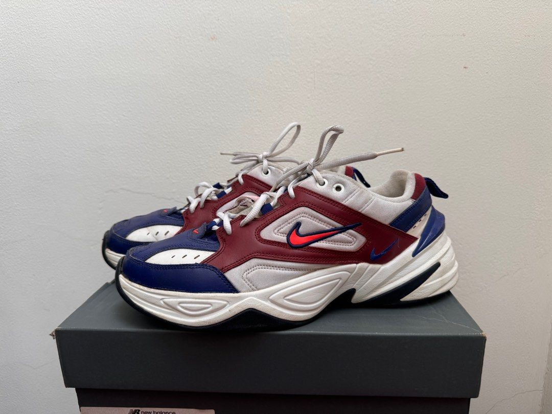 Nike tekno burgundy hotsell