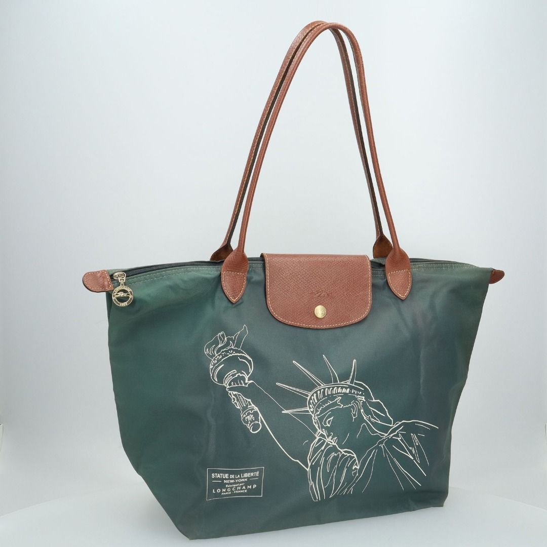 Longchamp statue of liberty sales