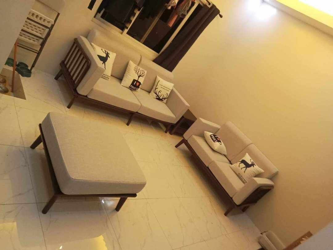 Nordic solid wood sofa (Category: Sofas) located in Quezon City. Submitted by furniturefinds888 (Listing ID 1316753054, Image 3). Description: .