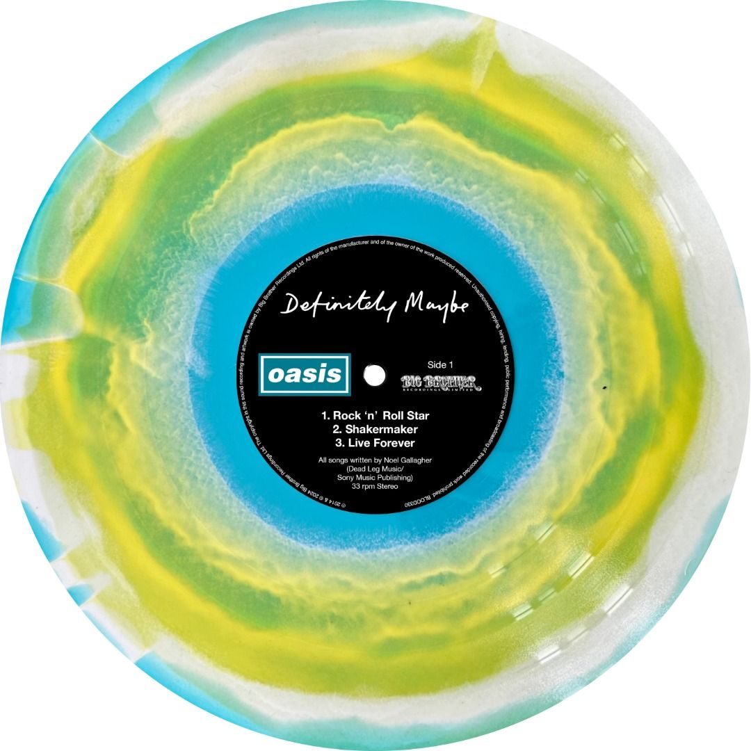 完売30周年限定盤2LP Oasis / Definitely もろい Maybe