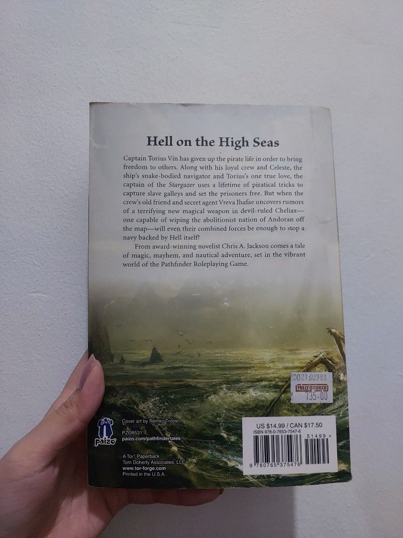Pathfinder Tales Pirate's Prophecy - Chris Jackson (Category: Storybooks) located in Makati City. Submitted by razinca (Listing ID 1316764193, Image 2). Description: .