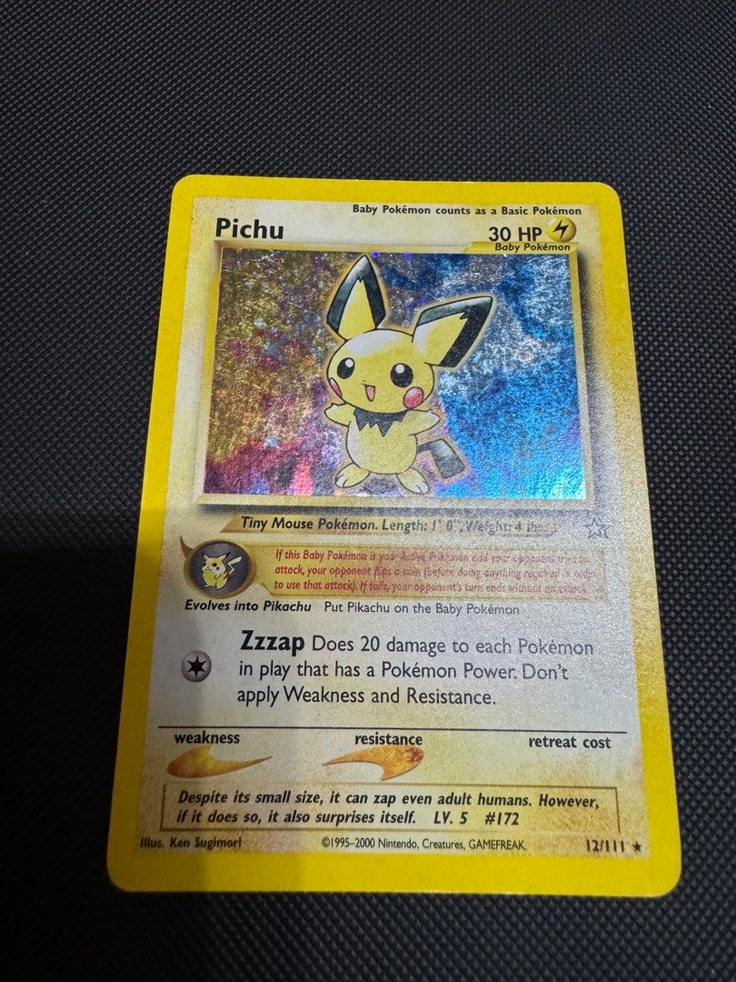 rare pichu card Pokemon TCG: Mischievous Pichu main image 0