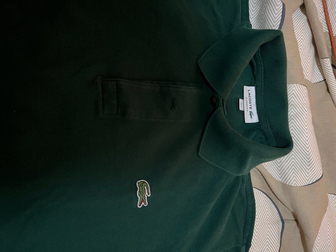 Pre- Loved Lacoste Polo Shirts (Original) (Category: Tshirts & Polo Shirts ) located in Paranaque City. Submitted by raffydavid10 (Listing ID 1316658215, Image 3). Description: Lacoste Classic Fit Green Color - Small Lacoste Sport Maroon - Medium (Fits Small) Lacoste Live Blue Color - Medium (Fits Small) All polo shirts used less than 10x Guaranteed Original or your money back 4,000 pesos if you take all 3 shirts.
