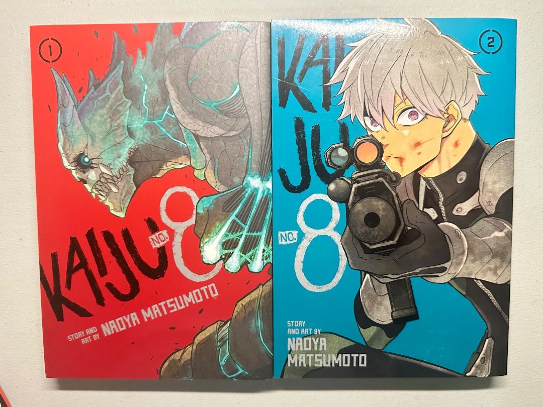 PRELOVED | MINT Kaiju No.8 Manga Set (Category: Comics & Manga) located in Quezon City. Submitted by cmargaretteanne (Listing ID 1316639173, Image 1). Description: IN MINT CONDITION ~ PM FOR MORE PHOTOS AND DETAILS.