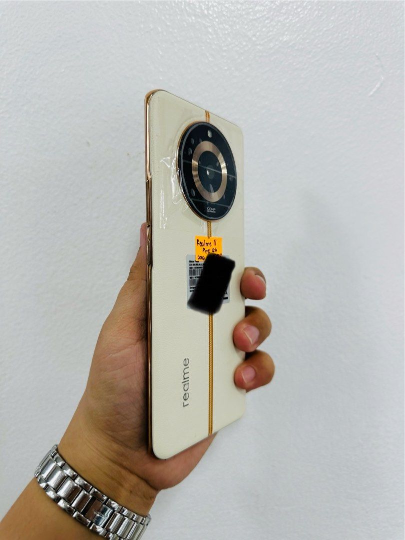 Realme 11 Pro 5G 256gb Global FU (Category: Realme) located in San Juan City. Submitted by javedsgadgetshop (Listing ID 1316783646, Image 3). Description: OPEN FOR INSTALLMENT VIA CREDIT CARD/GGIVES/SPAY/BILLEASE & SWAP/TRADE-IN! WE BUY AND SELL ( ANYKINDS OF UNIT BINIBILI PO NAMIN)! PTPA : Padelete po f bawal Quick Specs : Realme 11pro 5G •256gb •NTC Variant •Good batt health •Factory Unlock •95% Smoothness •No hidden issue | No Repaired •100% A