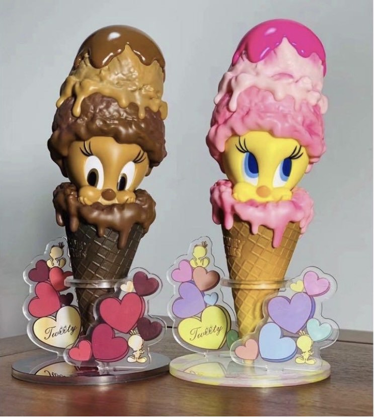 翠兒Soap studio ice cream looney tunes gelato tweety blind box