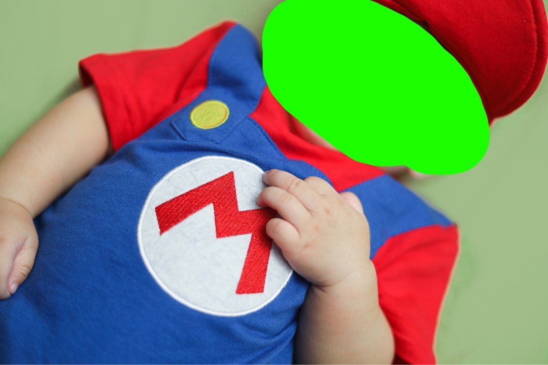 Super Mario Kids Costume (Category: Babies & Kids Fashion) located in Antipolo. Submitted by maetiamson (Listing ID 1316623074, Image 3). Description: 3-9 months My baby is 5 months on the pic. Rfs: served its purpose.
