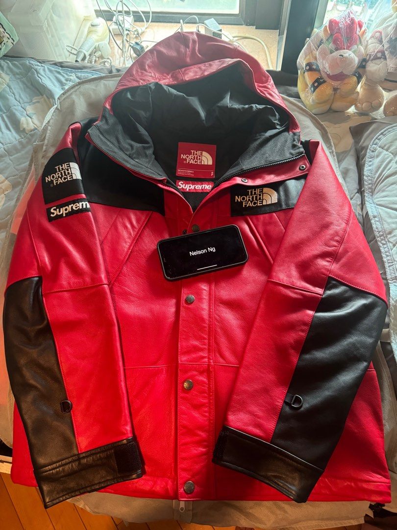 Supreme leather mountain parka on sale