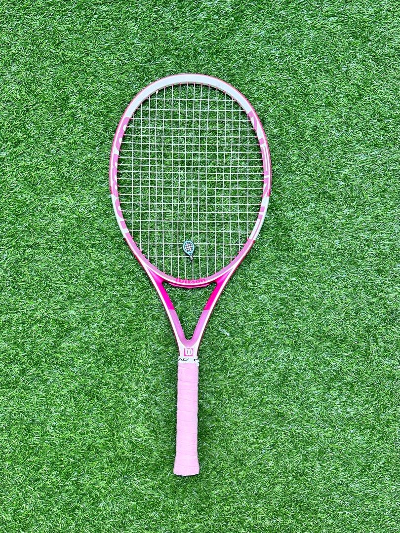 Tennis Raket Wilson PINK *kondisi sgt bagus*, Olah Raga, Baju