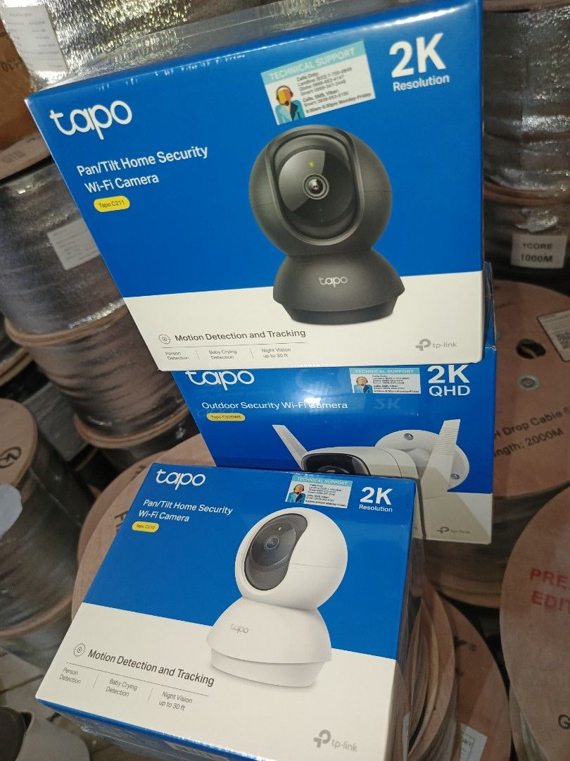 Tp-link tapo cctv camera (Category: Desktops) located in Taguig. Submitted by bbbedano80950 (Listing ID 1316626766, Image 1). Description: TPLINK TAPO CCTV CAMERA: 👉 We have Different models for indoor and outdoor use. 👉 Can store upto 512GB video. 👉 You can view videos anytime, anywhere aslong as you have internet connection. 👉 Can view live or playback using SD card . 👉Old videos automatically deleted if memory is full. 👉 All Tplink Model
