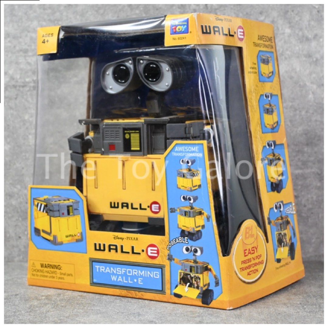 WALL ・E　DXアクションフィギュア クリーン＆ゴー M・O(モー) M-O Cleaning Action Figure From Wall-e - YouTube