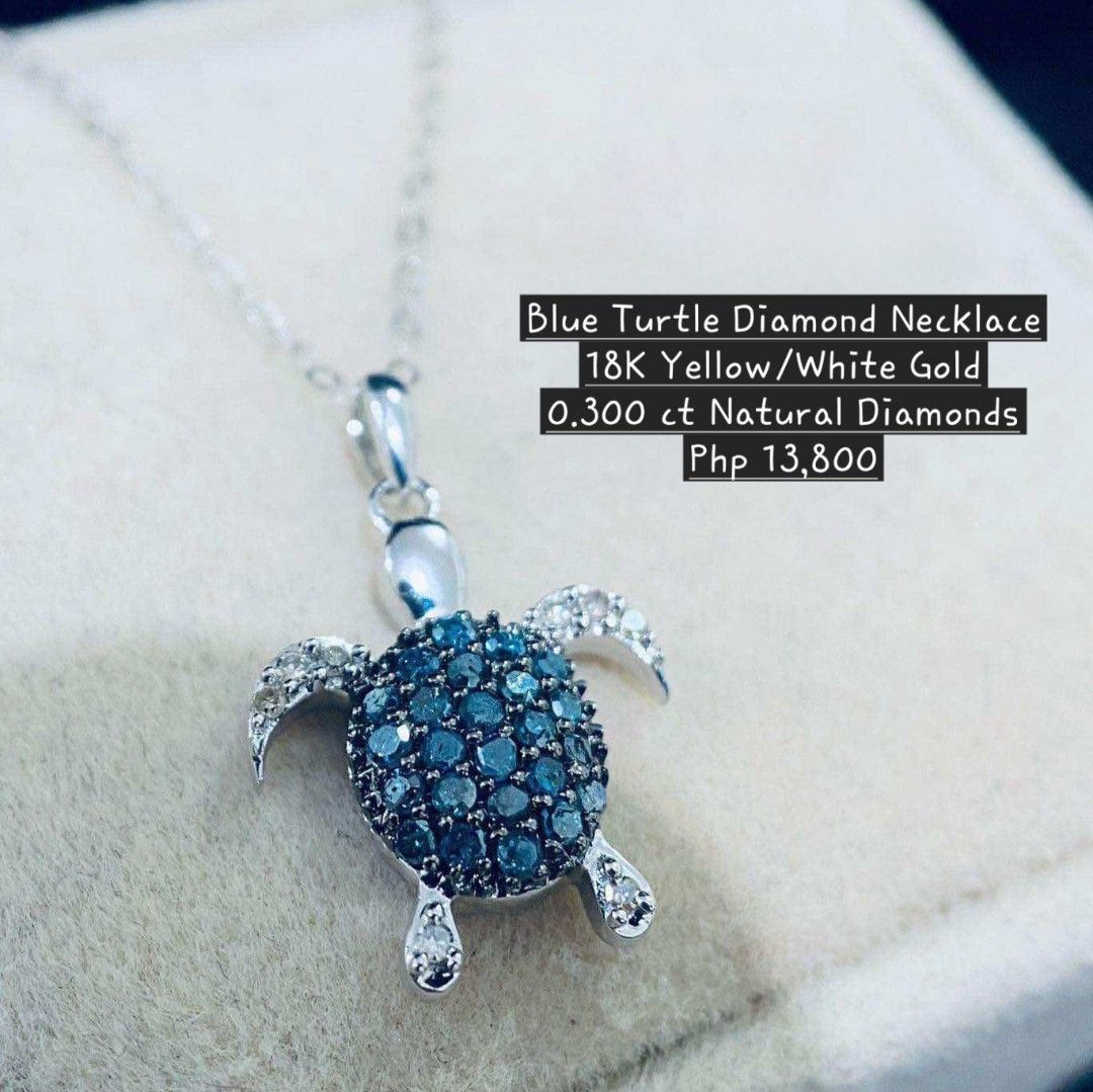 Turtle Diamond Necklace (Category: Necklaces) located in Manila. Submitted by timelessclosetbym (Listing ID 1316768237, Image 1). Description: PRE-ORDER SALE | LIMITED TIME SALE 1 Week Processing. No Rush Shipping See picture for details. LEGIT AND VERIFIED SELLER SINCE 2018 MONEY BACK GUARANTEE IF PROVEN FAKE.