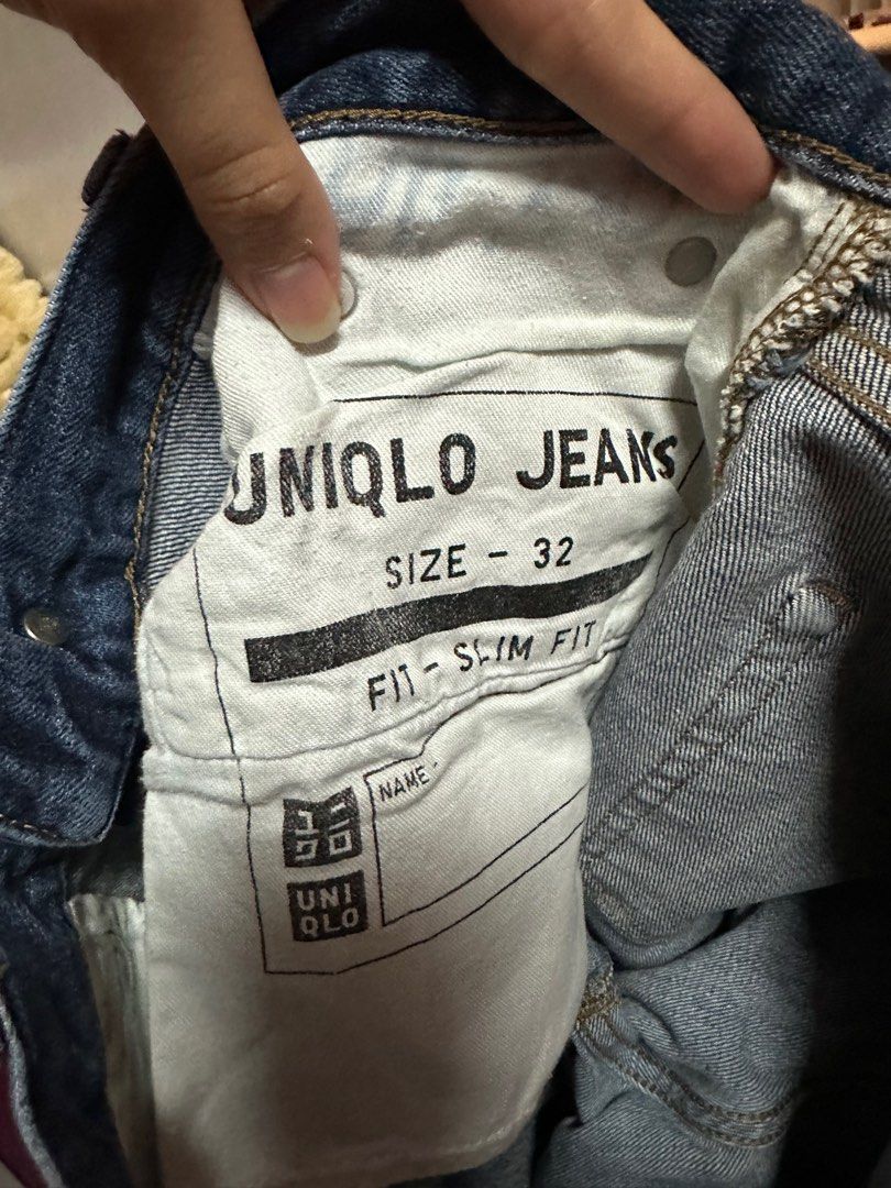 Uniqlo Jeans Slim Fit (Category: Jeans) located in Santa Rosa. Submitted by shopbsab (Listing ID 1316743650, Image 3). Description: - Uniqlo Jeans slim fit - PHP 400 - Size M (32) - .