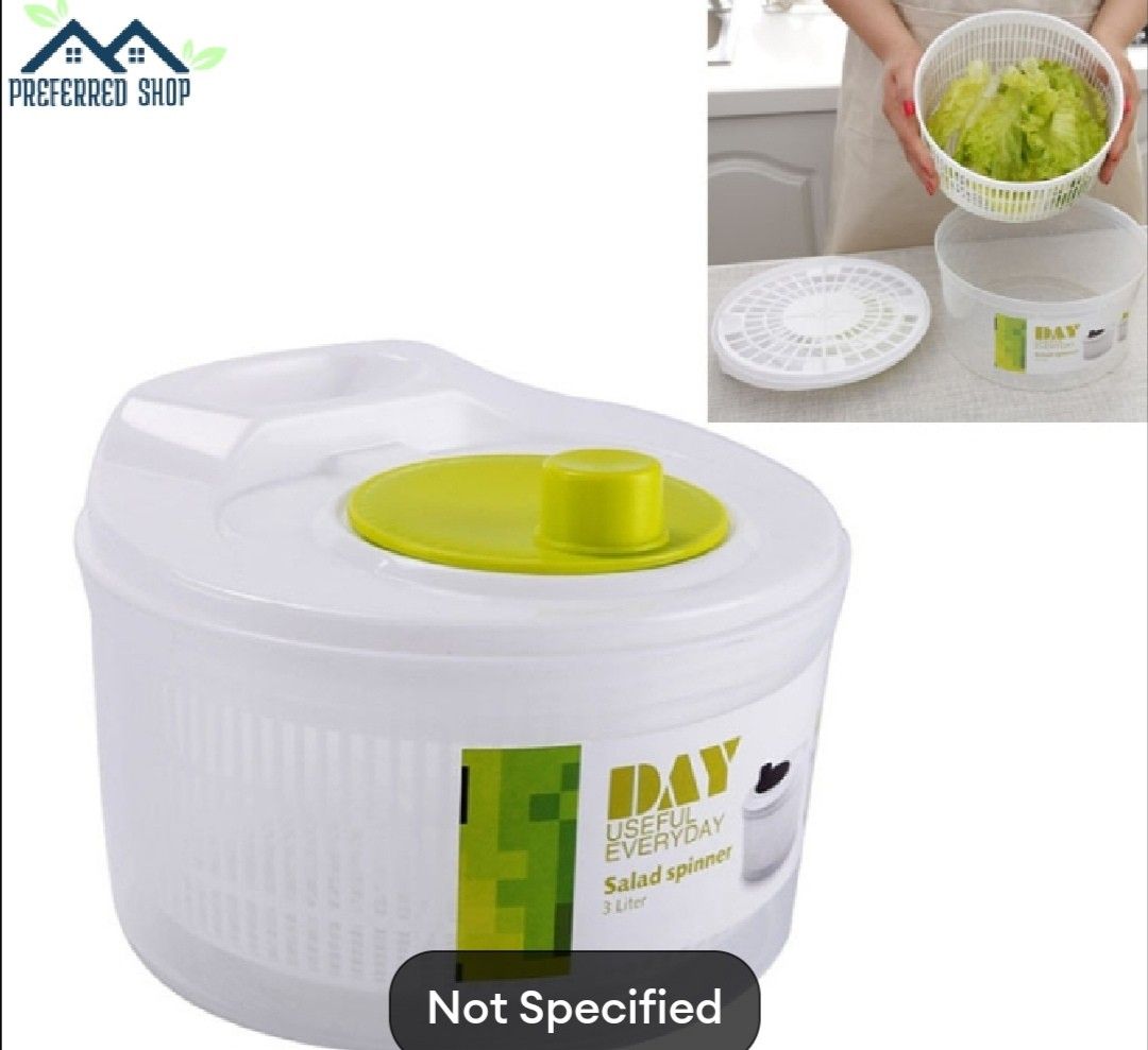 Vegetable salad spinner (Category: Juicers, Blenders & Grinders) located in Pasig City. Submitted by mryln (Listing ID 1316804196, Image 1). Description: Never nagamit Vegetable salad spinner Bago pa For courier pickup only via lalamove or grab Pickup location: Pasig.