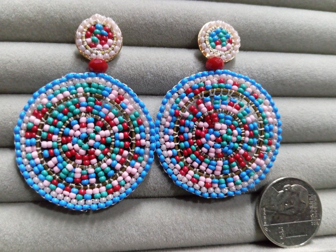 Vintage Handmade Earrings (Category: Earrings) located in Caloocan City. Submitted by summercaru_04 (Listing ID 1316776849, Image 1). Description: ☘️Japan sourced. ❎No markings. ❎Non-pawnable. ❎No Return, No Exchange, No Refund. For fast transactions, call or ping me @ 0916-2524312 +sf to the buyer 👉Strictly no meet-up..