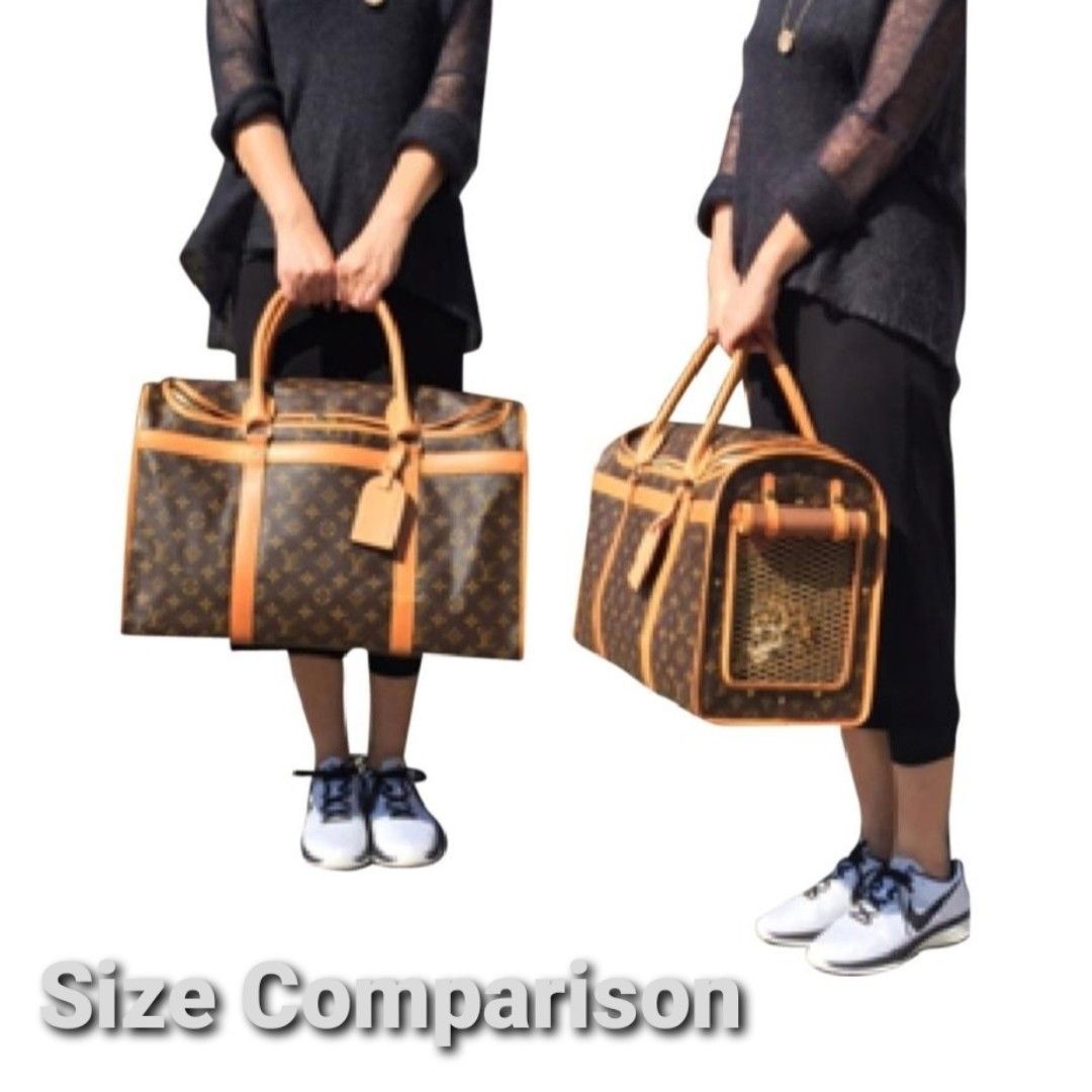 Authentic Vintage Louis Vuitton Sac Chien Pet Carrier 50 Pet Supplies Homes Other Pet Accessories on Carousell