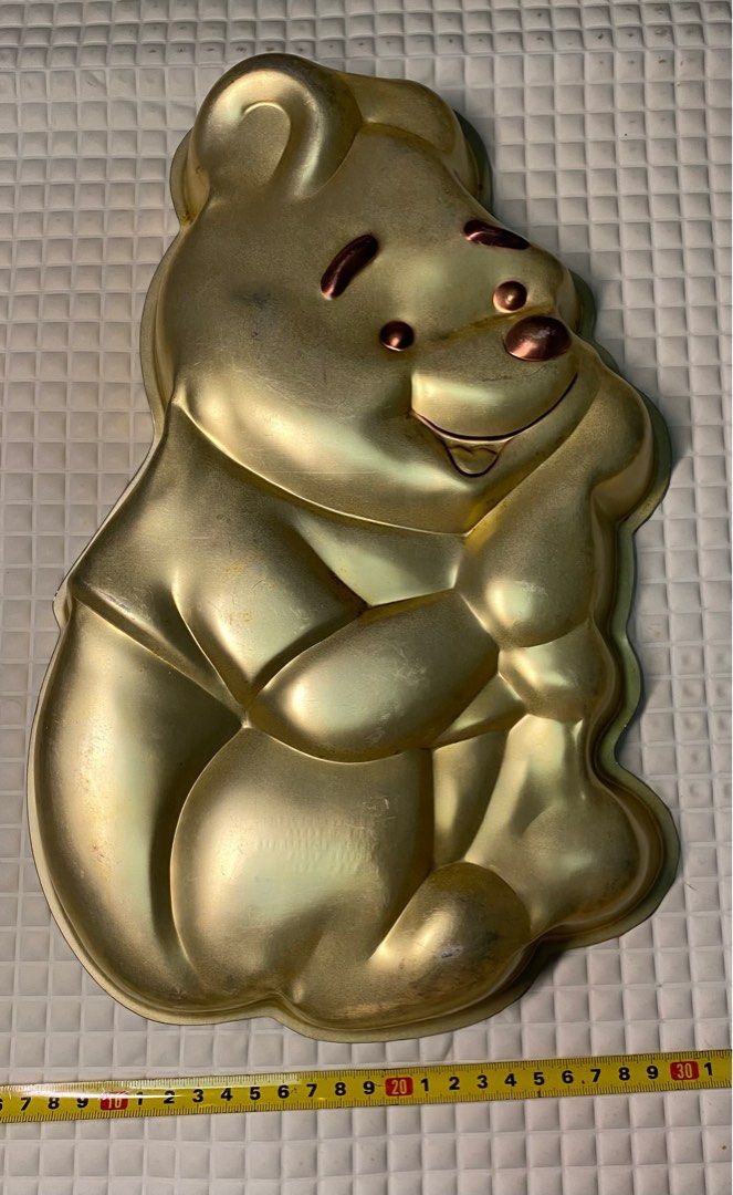 Winnie The Pooh Birthday Party Gold Vintage Wilton Cake Pan Walt