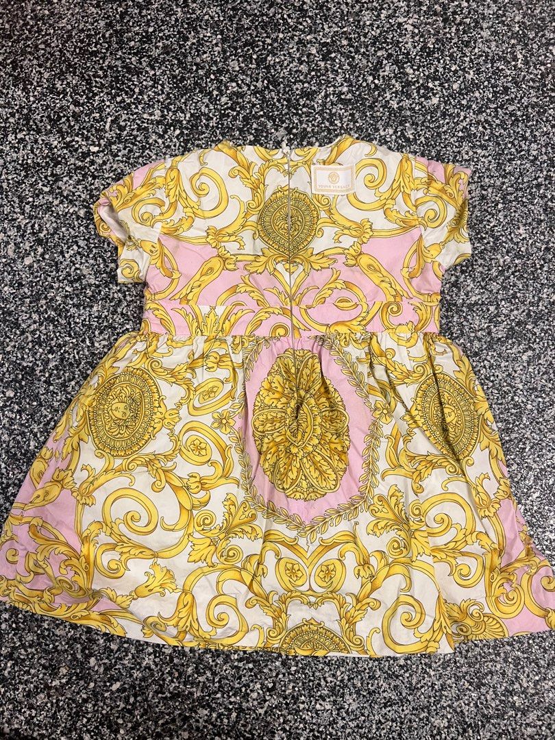 Young Versace Dress Babies Kids Babies Kids Fashion on Carousell