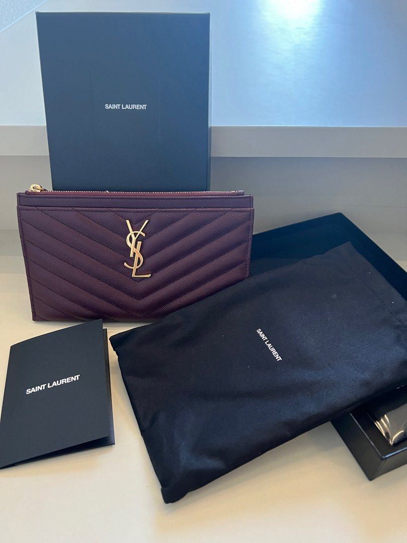 Ysl pouch wallet on sale