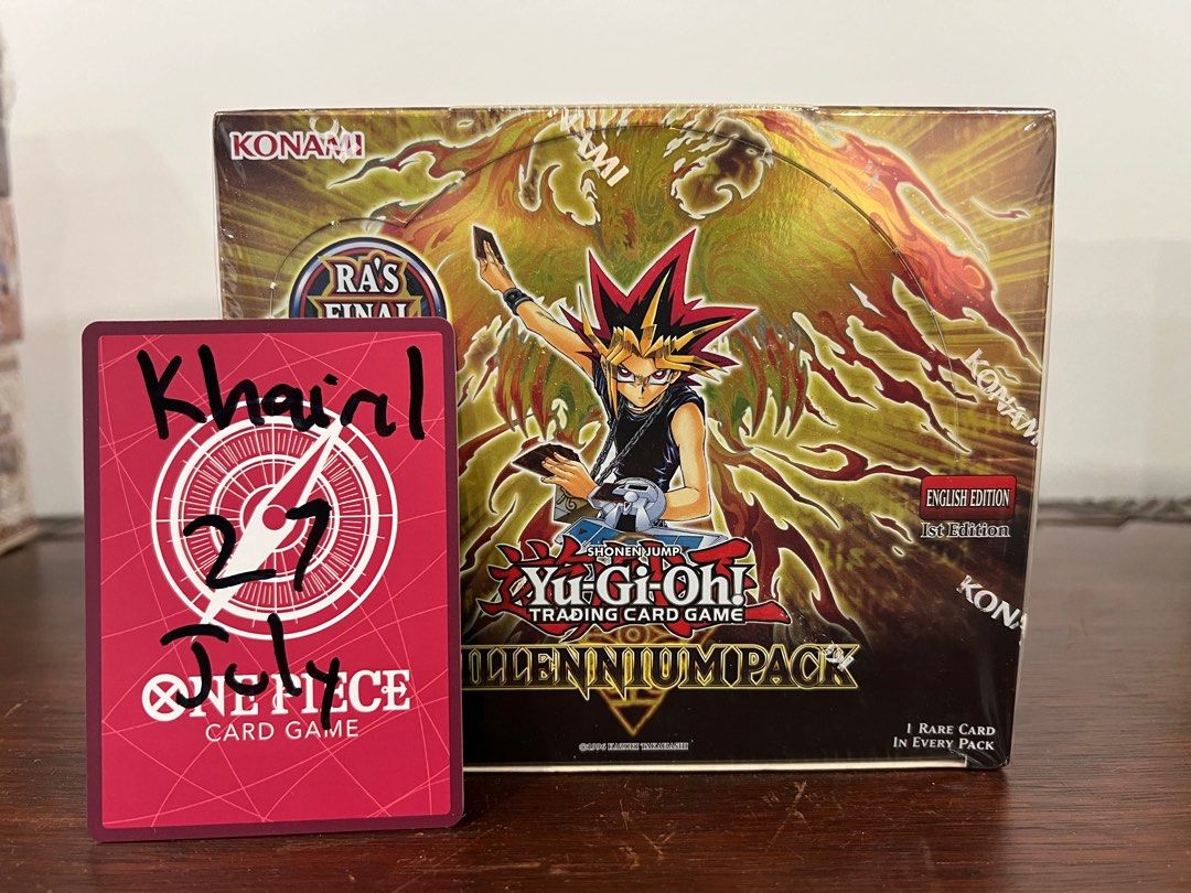 Yugioh Millennium Pack booster box Eng, Hobbies & Toys, Toys & Games on  Carousell