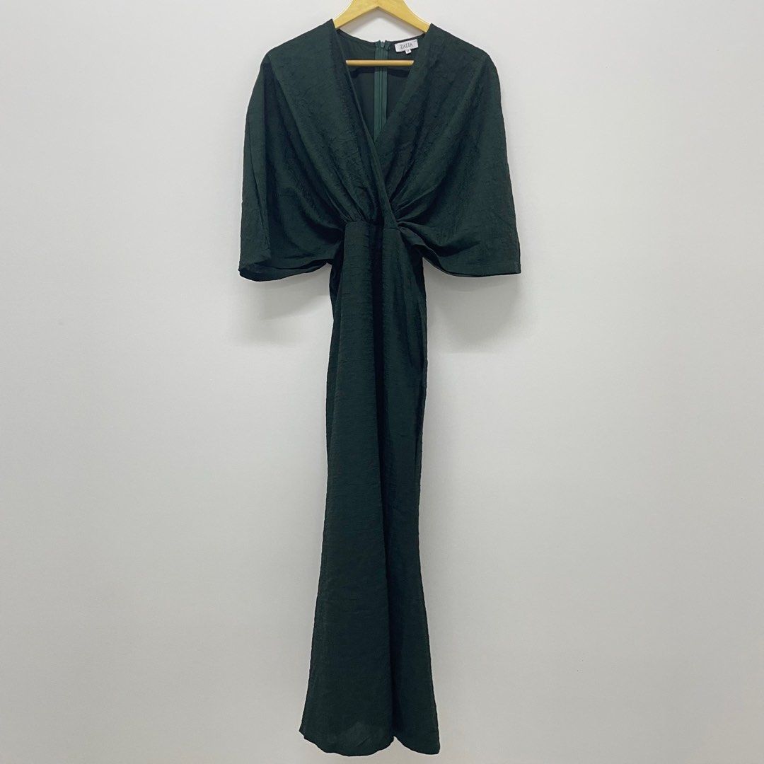 Zalia Zalora Green Dress, Women's Fashion, Dresses & Sets, Dresses on  Carousell