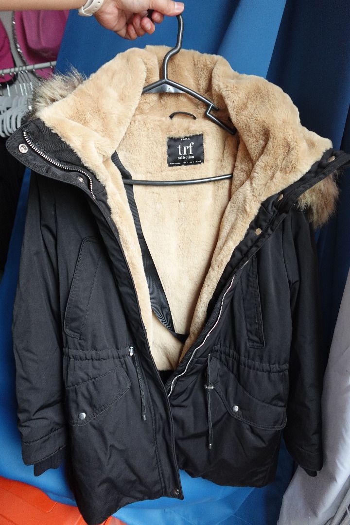 Parka zara trf clearance