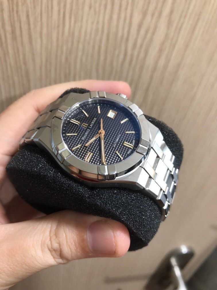 100 Authentic Maurice Lacroix AIKON Automatic 39mm AI6007 SS002 331 1 Luxury Watches on Carousell