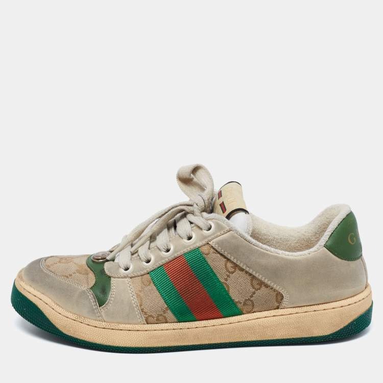 Gucci canvas sneaker store