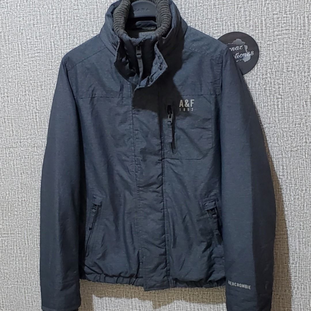 ABERCROMBIE FITCH All Season Weather Warrior Jacket Fesyen Pria Pakaian Baju Luaran di Carousell