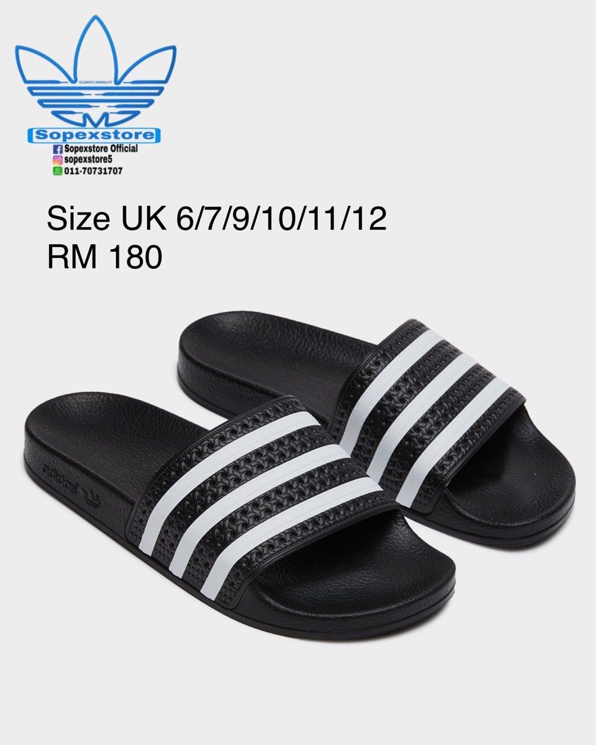 ADIDAS ADILETTE ORIGINAL 280647 Men s Fashion Footwear Flipflops and Slides on Carousell