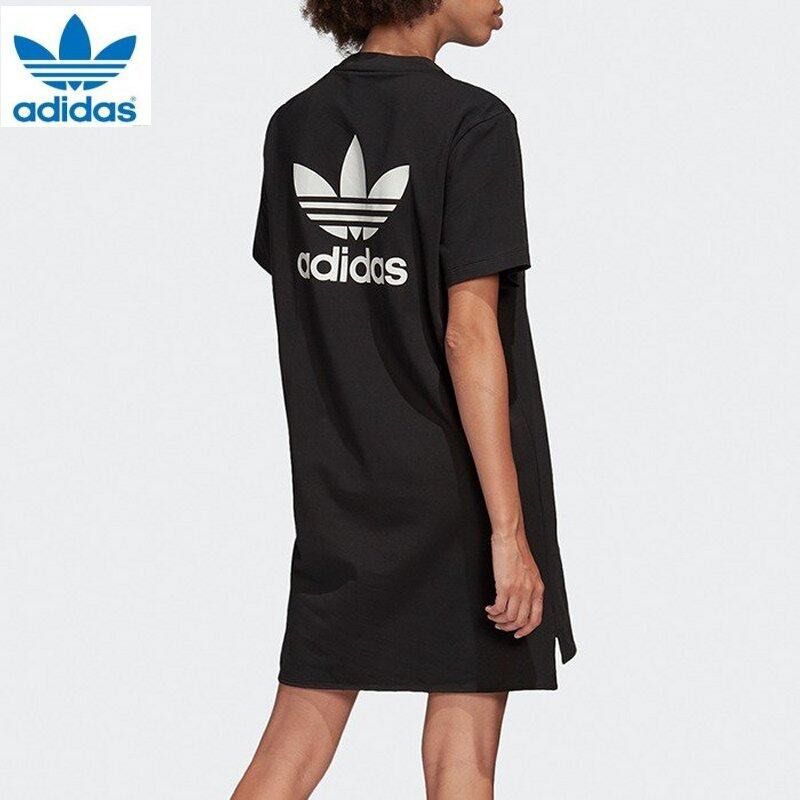 fast deal] Adidas Originals Trefoil T-shirt dress, Men's Fashion, Tops &  Sets, Tshirts & Polo Shirts on Carousell
