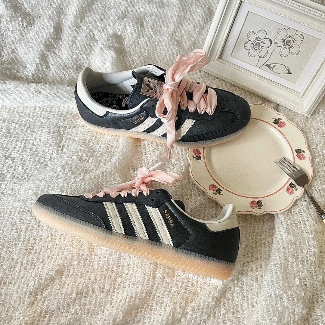 adidas sambas pink ribbon Women s Fashion Footwear Sneakers on Carousell