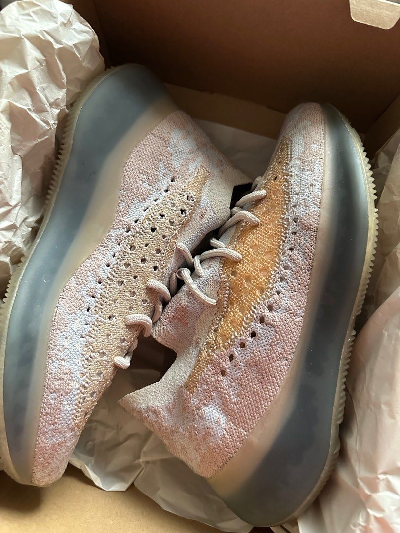 yeezy 380 on feet pepper